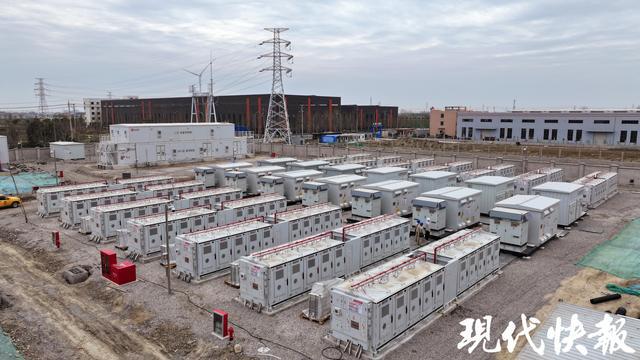 充一次够近两万家庭用一天扬州超级“充电宝”建成(图1)