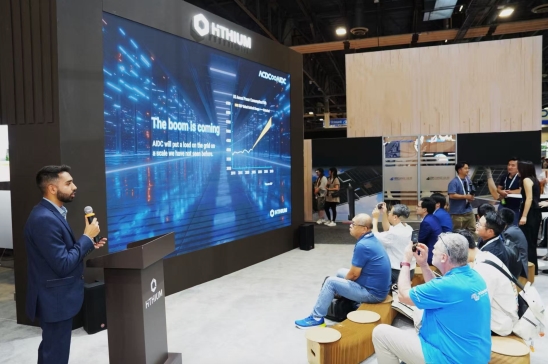 海辰储能AIDC储能解决方案亮相RE+2025长时赋能AI数据中心绿色转型(图1)