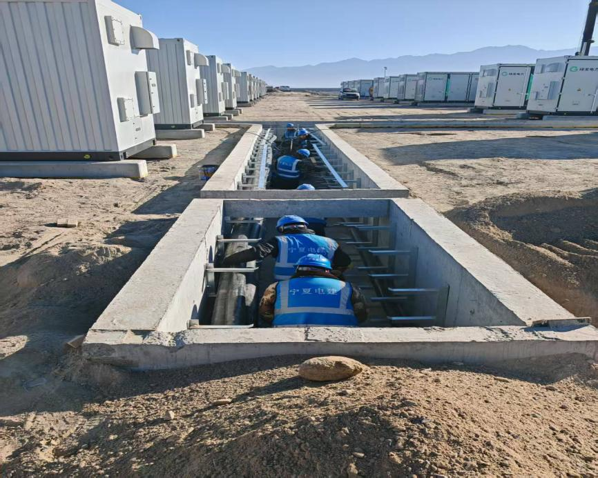 若羌500MW2000MWh储能项目全力冲刺 确保节前并网投运(图2)