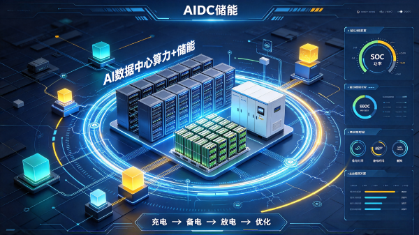 AIDC储能站上产业风口：从备用电源转向算力刚需多家龙头集中交出方案(图3)